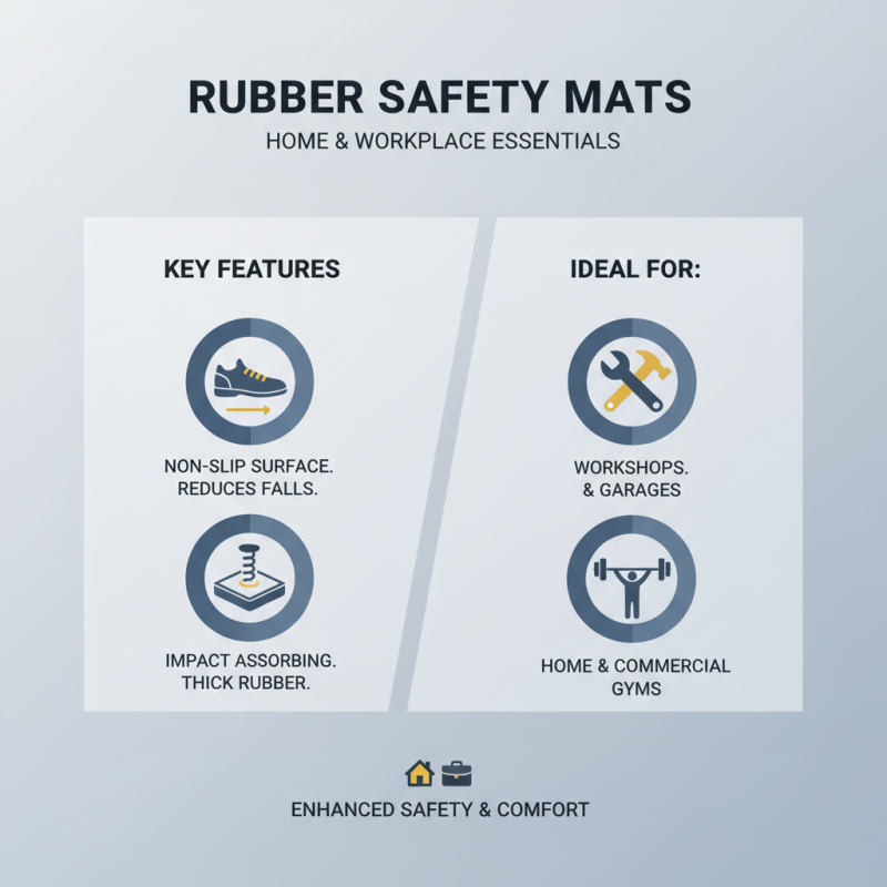 Top Benefits of Using Large Rubber Safety Mats for Home and Workplace Safety?