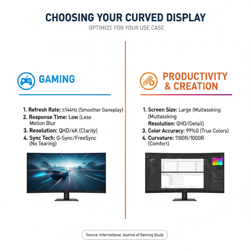 How to Choose the Best Curved Display for Your Needs?