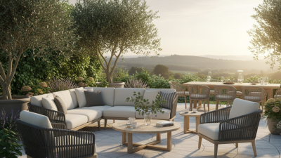 Why Choosing the Right Garden Furniture is Essential for Outdoor Living?