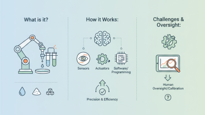 What is a dispensing robot and how does it work?