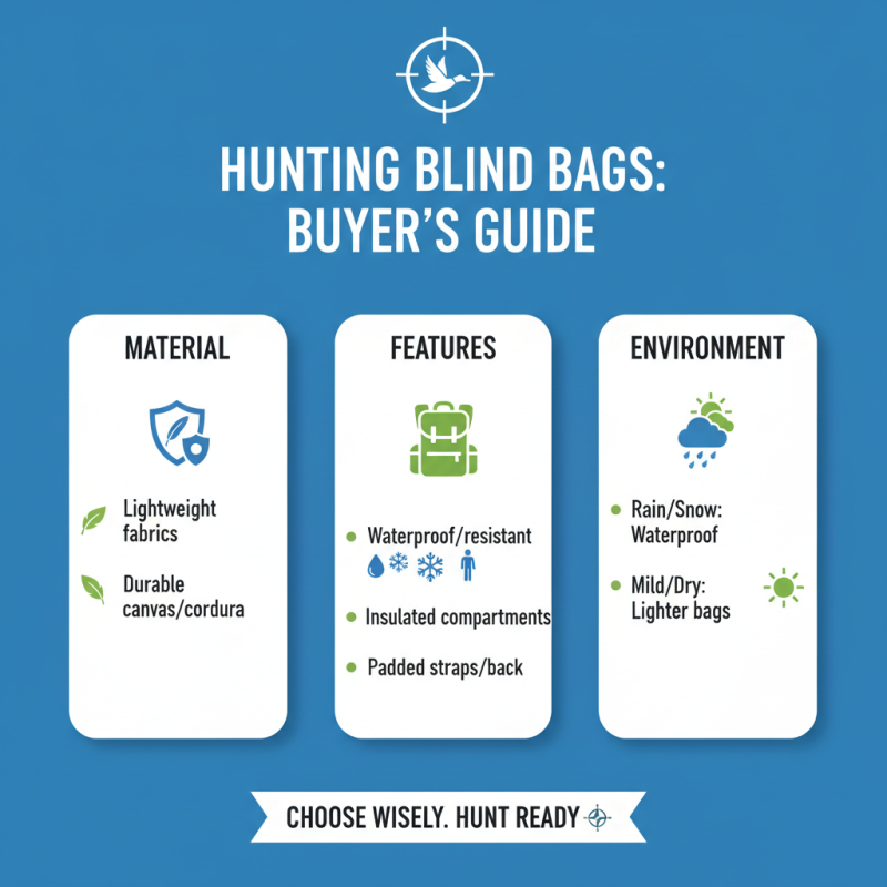 What is the Best Hunting Blind Bag for Your Needs?