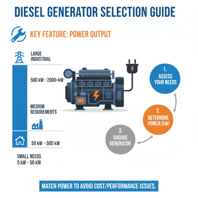 How to Choose the Right Diesel Engine Generator for Your Needs?