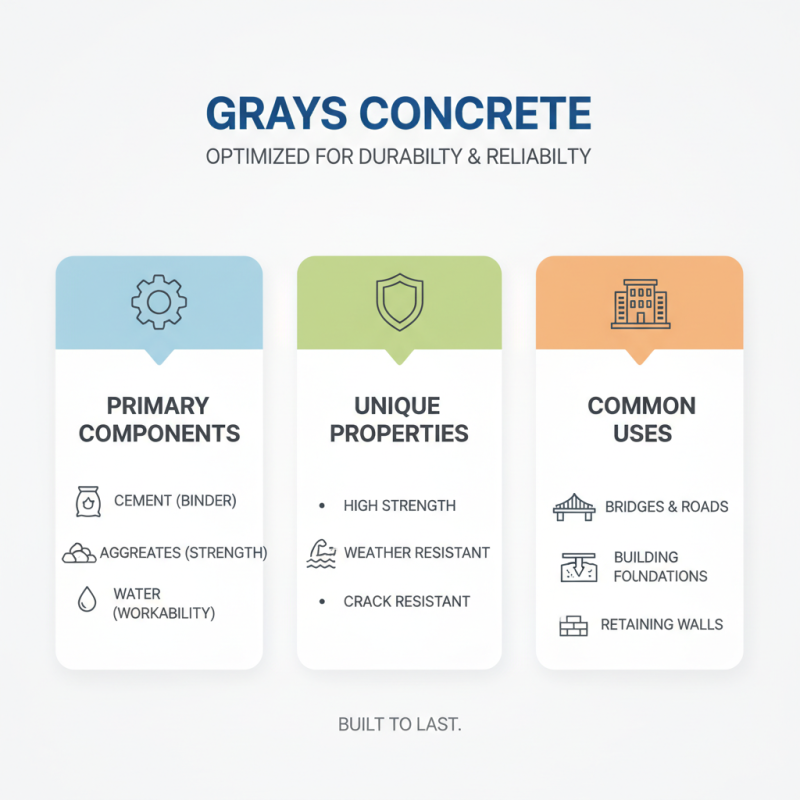 What is Grays Concrete and its Uses in Construction?