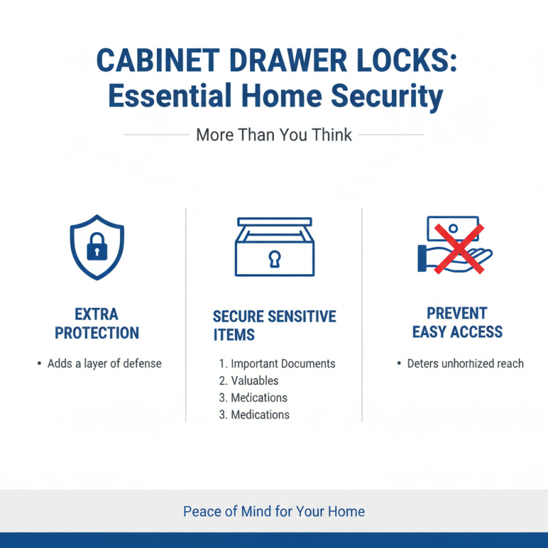 Why You Should Consider Cabinet Drawer Locks for Home Security?