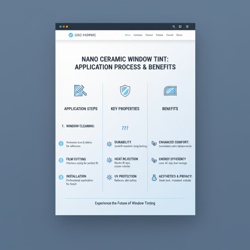 What is Nano Ceramic Tint and How Does It Work?