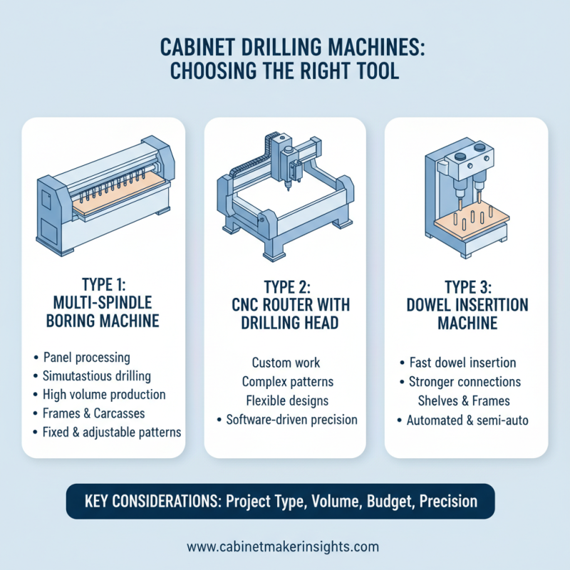 Ultimate Tips for Choosing Cabinet Drilling Machines?