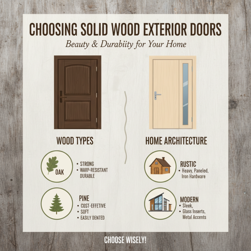 2026 How to Choose Solid Wood Exterior Doors for Your Home?
