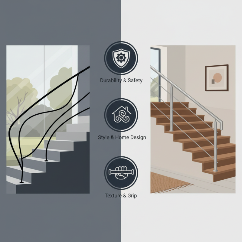 How to Choose the Right Metal Handrails for Your Home?