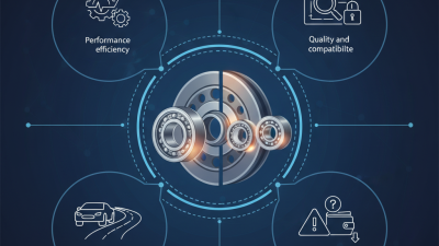 How to Choose the Right Auto Parts Bearings for Your Vehicle?