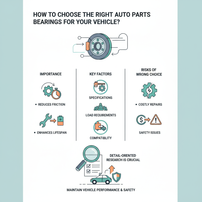 How to Choose the Right Auto Parts Bearings for Your Vehicle?