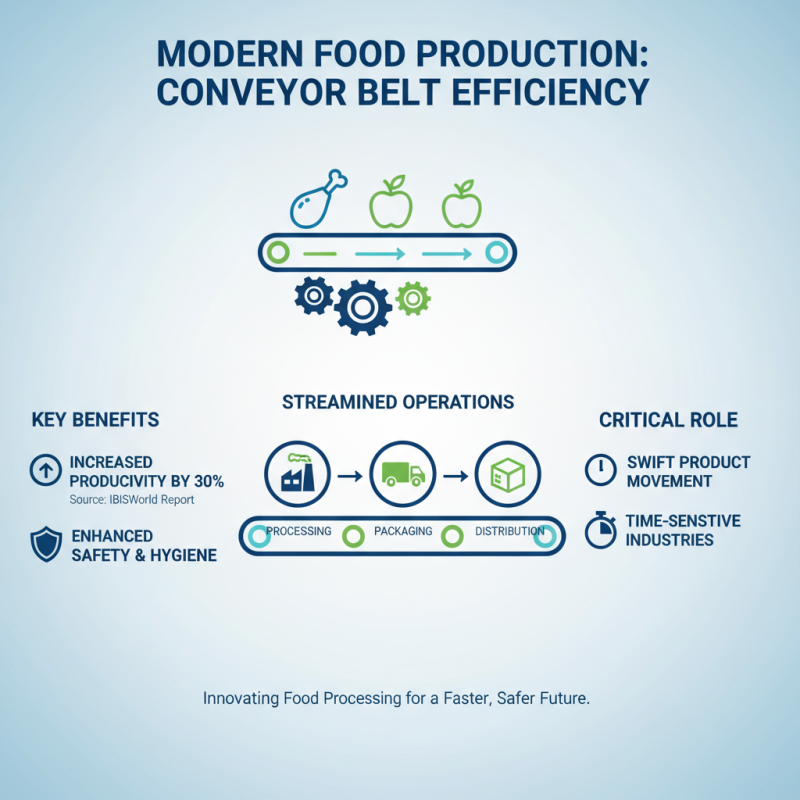 Why Food Conveyor Belts Are Essential in Modern Food Production?