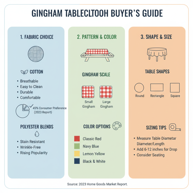 What is the Best 2026 Gingham Tablecloth for Your Home?