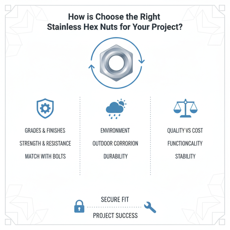 How to Choose the Right Stainless Hex Nuts for Your Project?