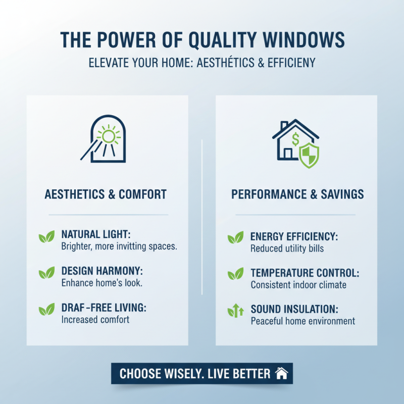 Why Choosing Quality Windows Matters for Your Home?