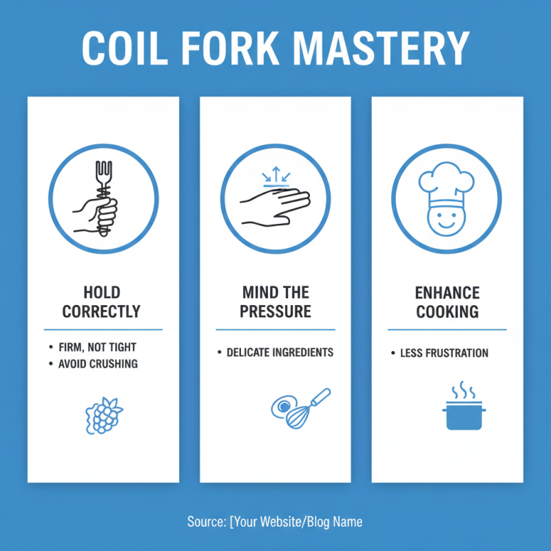How to Use a Coil Fork Effectively in Your Cooking?