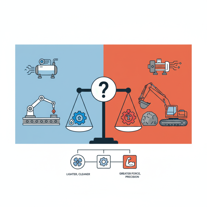 How to Choose Between Pneumatic and Hydraulic Systems?