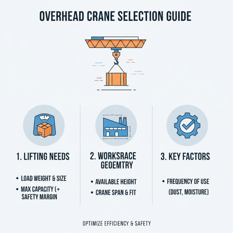 How to Choose the Right Overhead Crane for Your Needs?