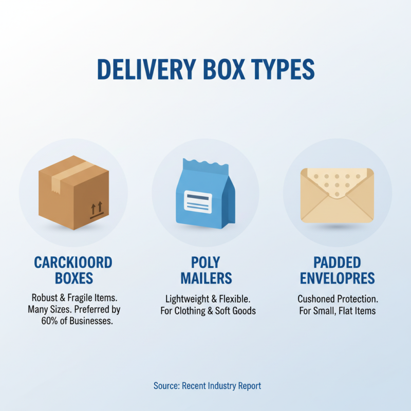How to Choose the Best Delivery Boxes for Your Shipping Needs?