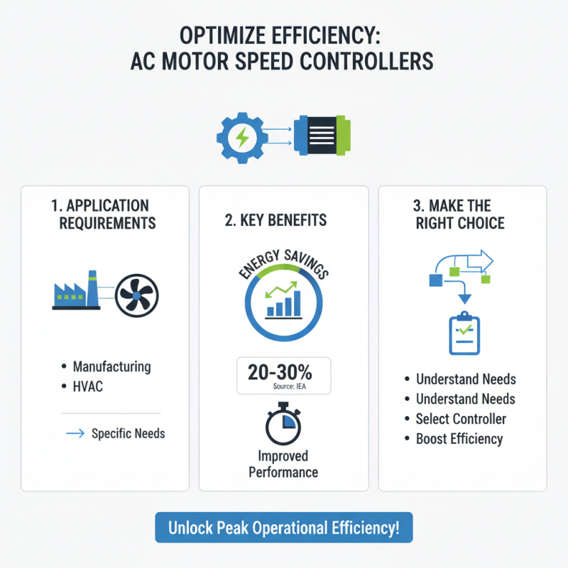 2026 How to Choose the Right AC Motor Speed Controller for Your Needs?