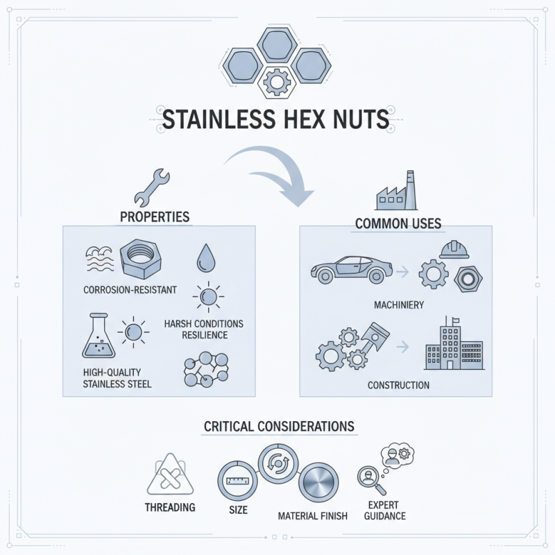 What Are Stainless Hex Nuts and Their Common Uses?