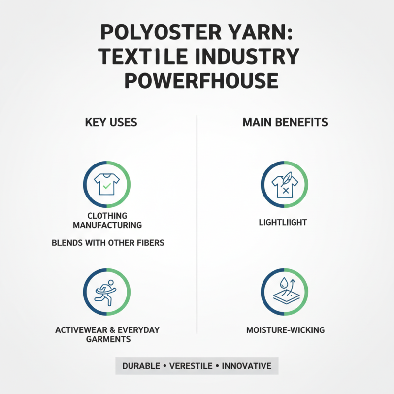 Top Uses and Benefits of Polyester Yarn in Textile Industry?