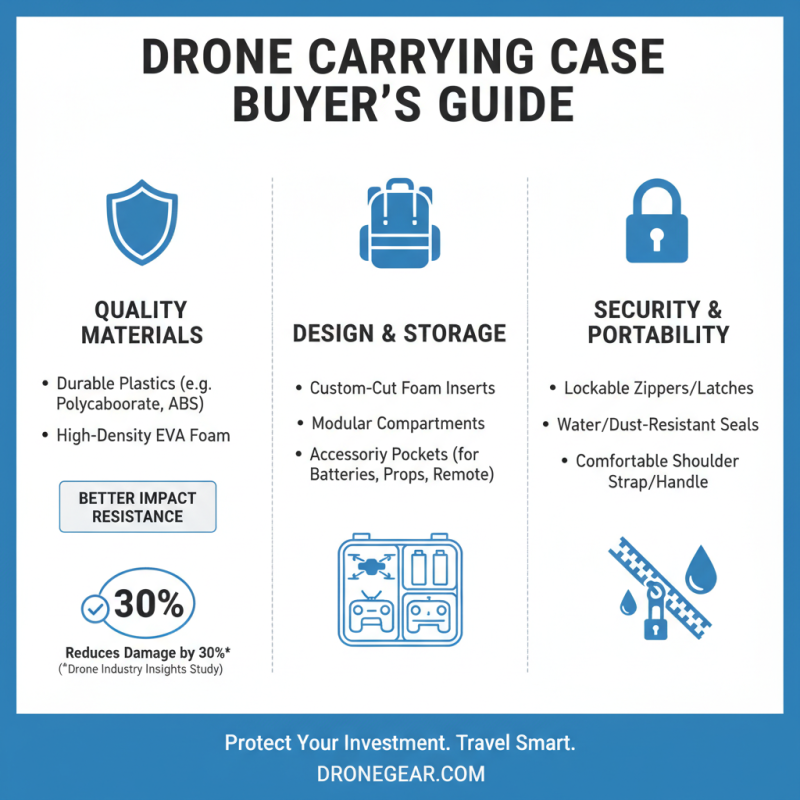 Best Drone Carrying Case for Safe Storage and Travel?