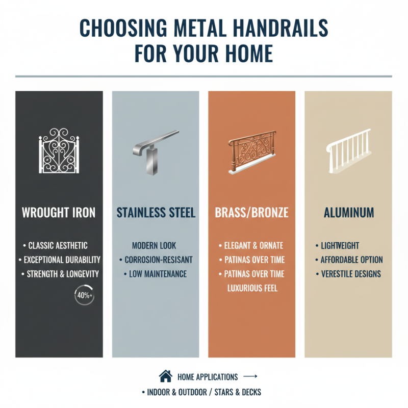 How to Choose the Right Metal Handrails for Your Home?