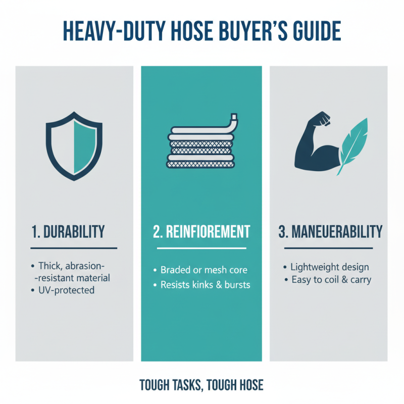 What is the best heavy duty hose for tough outdoor tasks?