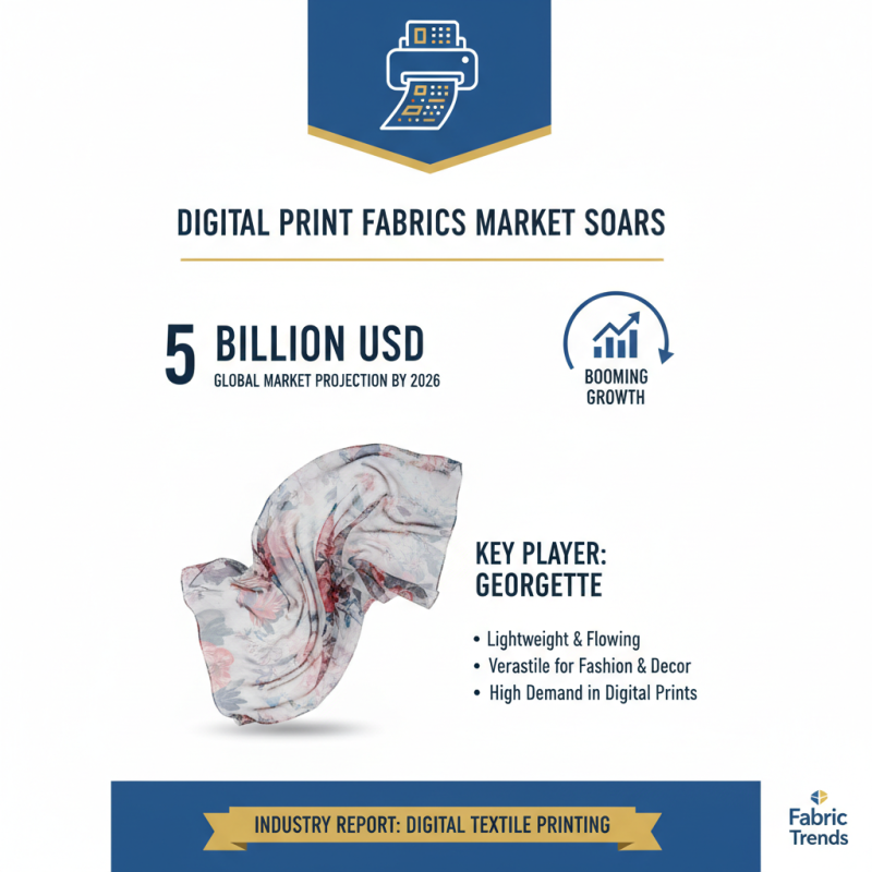 Why Choose Georgette Digital Print Fabric for Your Next Fashion Project?