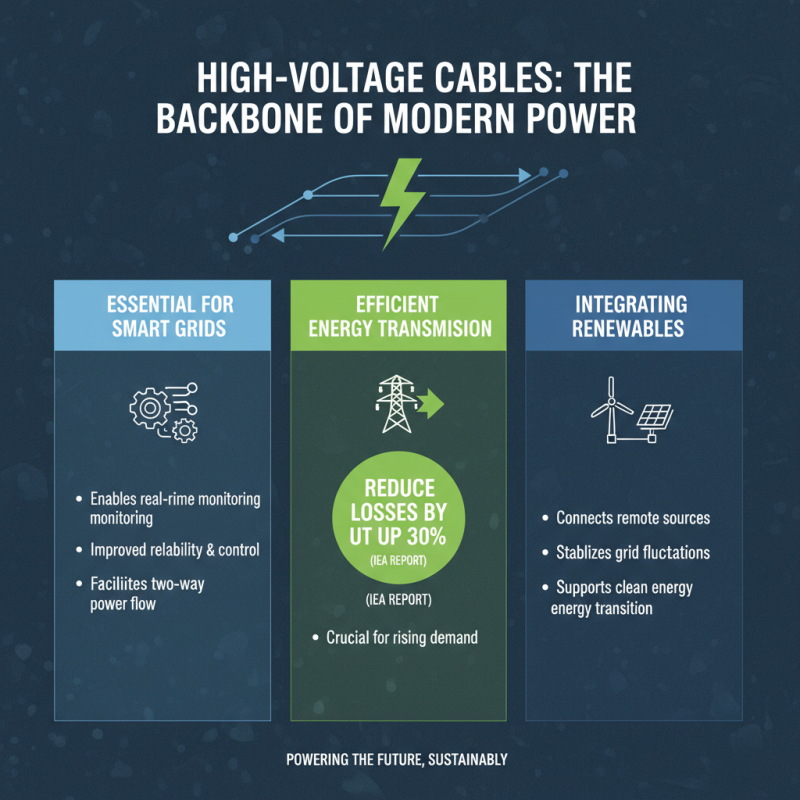Why Is High Voltage Cable Critical for Modern Power Systems?