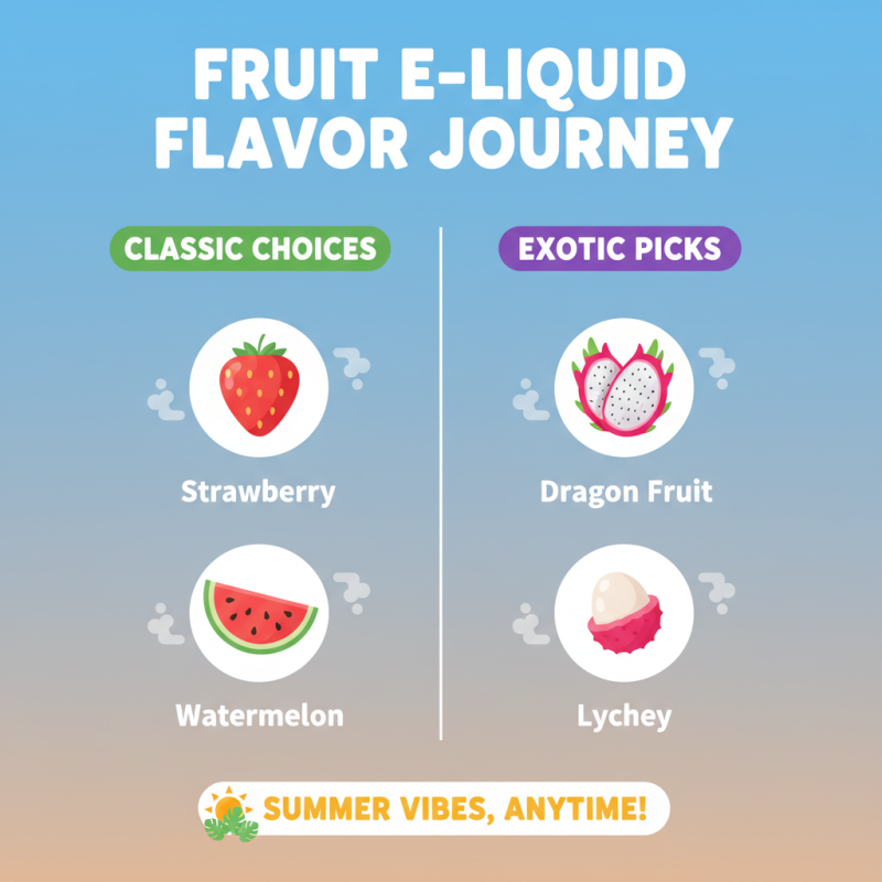 Why Choose Fruit E-Liquid for Your Vaping Experience?