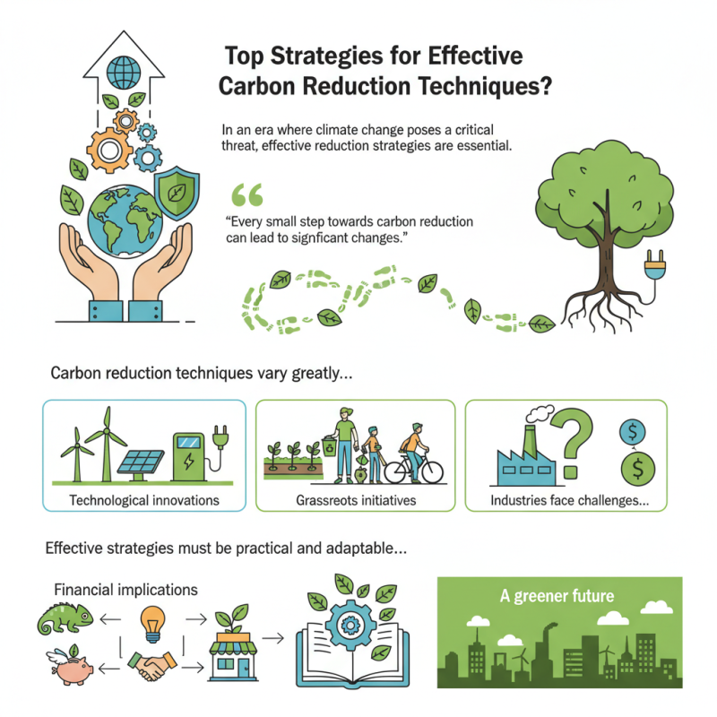 Top Strategies for Effective Carbon Reduction Techniques?