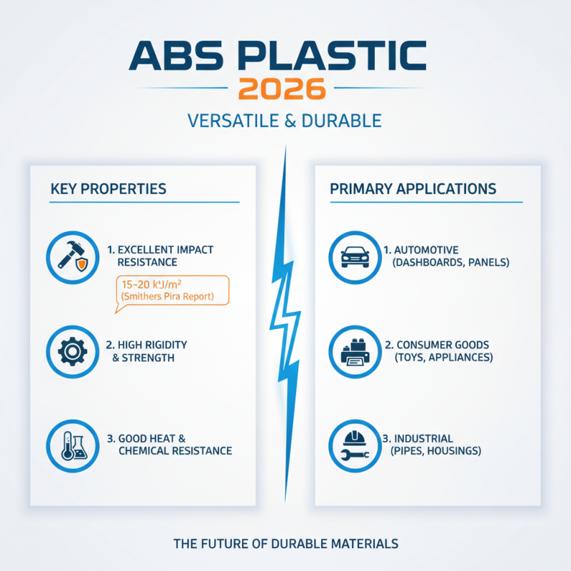 2026 Top Trends in ABS Plastic Materials and Applications Explained