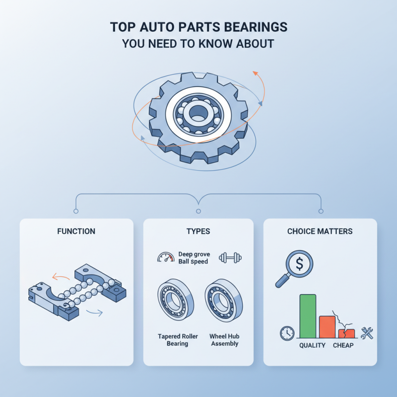Top Auto Parts Bearings You Need to Know About?