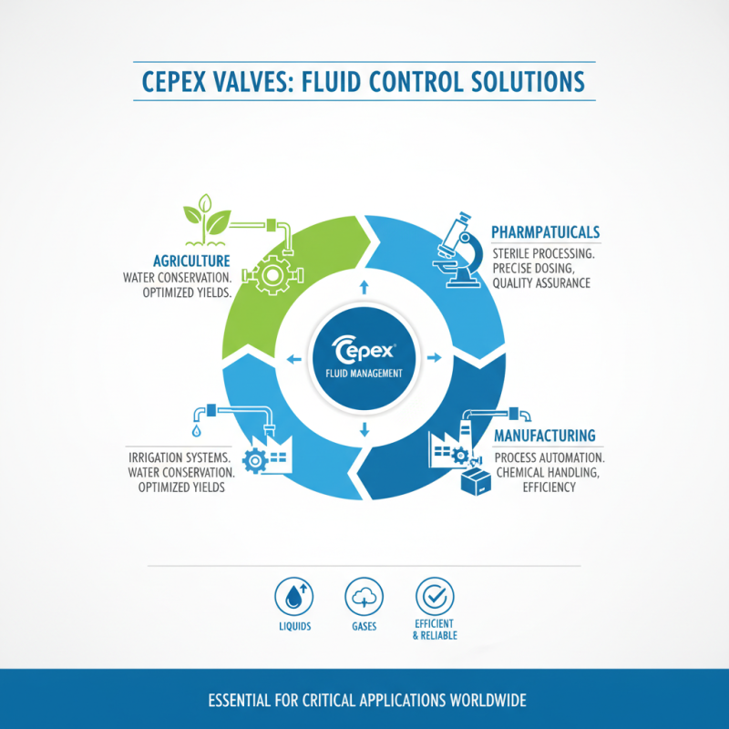 What is the Purpose of Cepex Valves Catalogue in Fluid Control Systems?