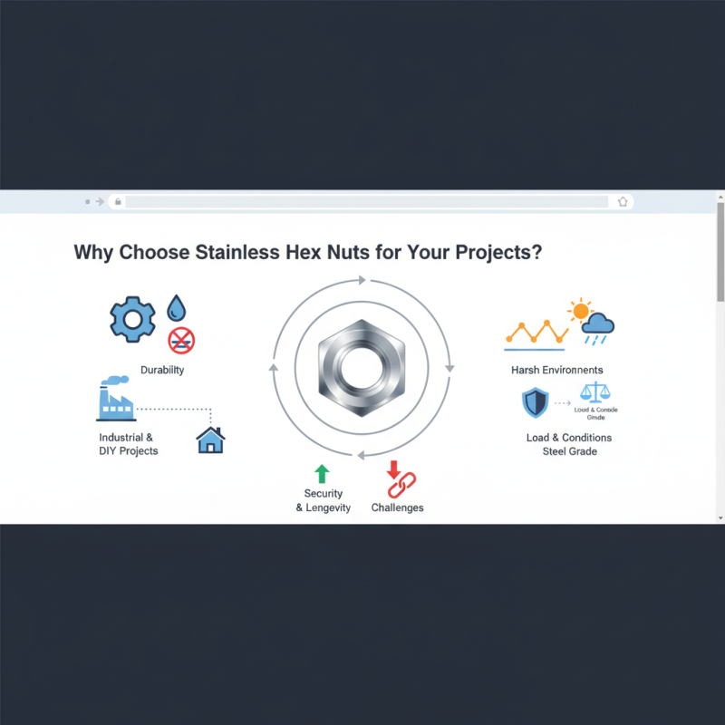 Why Choose Stainless Hex Nuts for Your Projects?