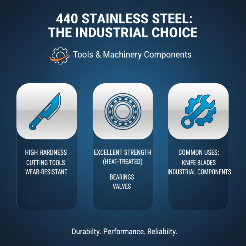 Top 10 Benefits of Using 440 Stainless Steel in Various Applications?
