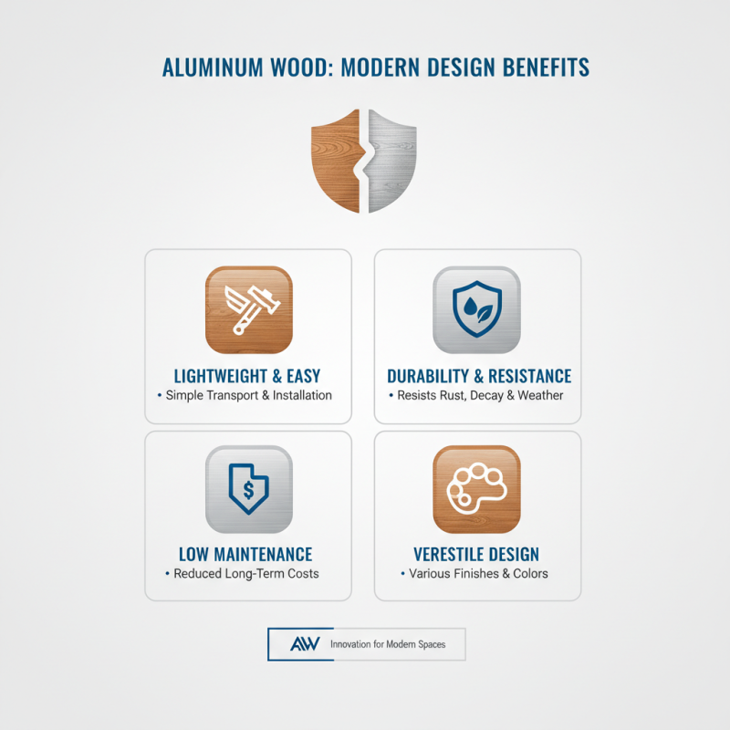 What is Aluminum Wood and How is it Used in Modern Design?