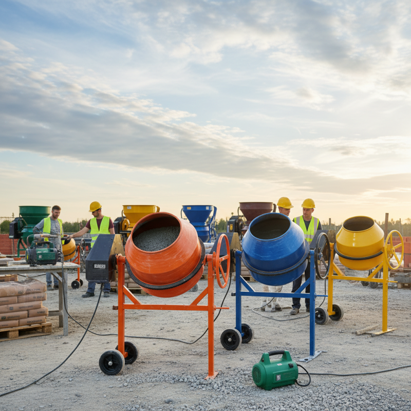 How to Choose the Best Electric Cement Mixer for Your Needs?