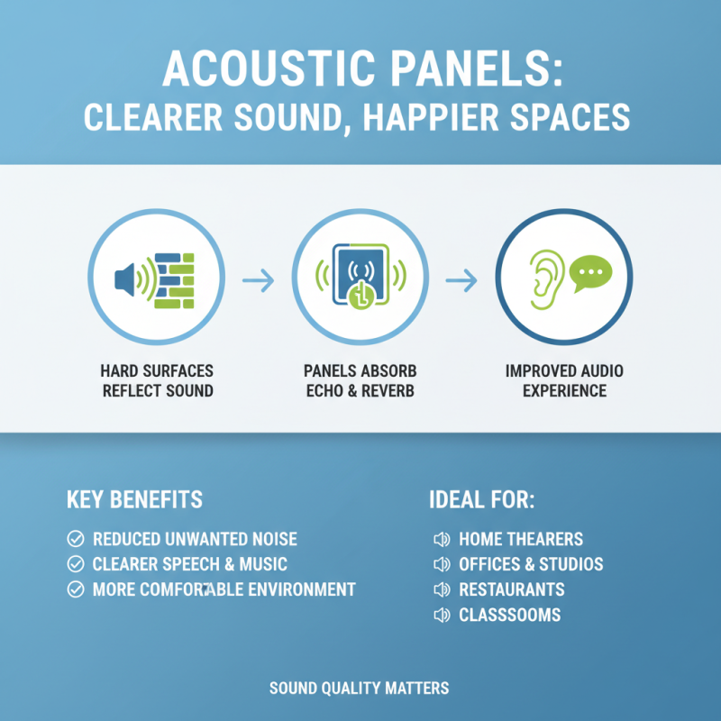 Why Are Acoustic Panels Essential for Improving Sound Quality in Spaces?