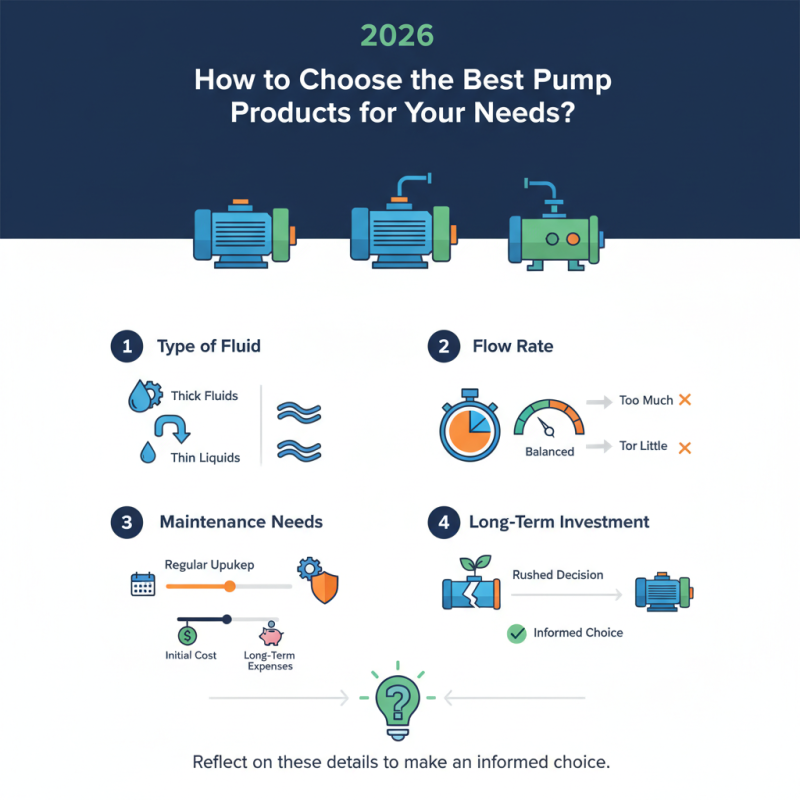 2026 How to Choose the Best Pump Products for Your Needs?