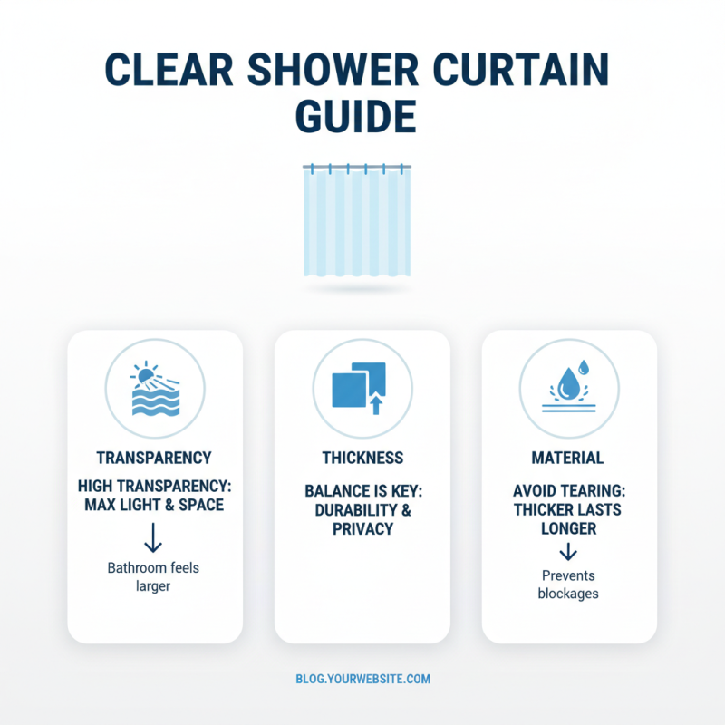 How to Choose the Best Clear Shower Curtain for Your Bathroom?