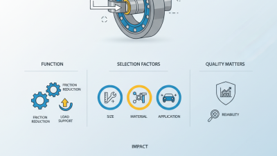 Top Auto Parts Bearings What You Need to Know