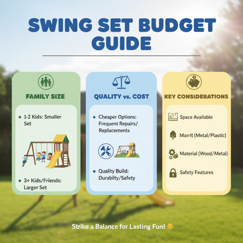 How to Choose the Best Swing Sets for Kids for Outdoor Fun?