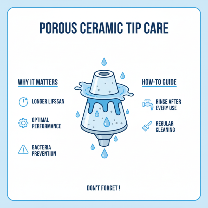 Porous Ceramic Tips for Better Performance and Use?