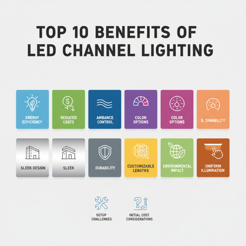 Top 10 Benefits of Using LED Channel for Lighting Solutions?