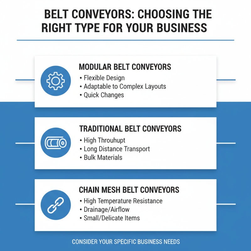 10 Essential Tips for Choosing the Right Belt Conveyor for Your Business?