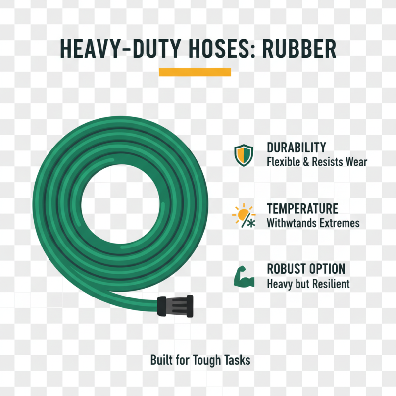 What is the best heavy duty hose for tough outdoor tasks?