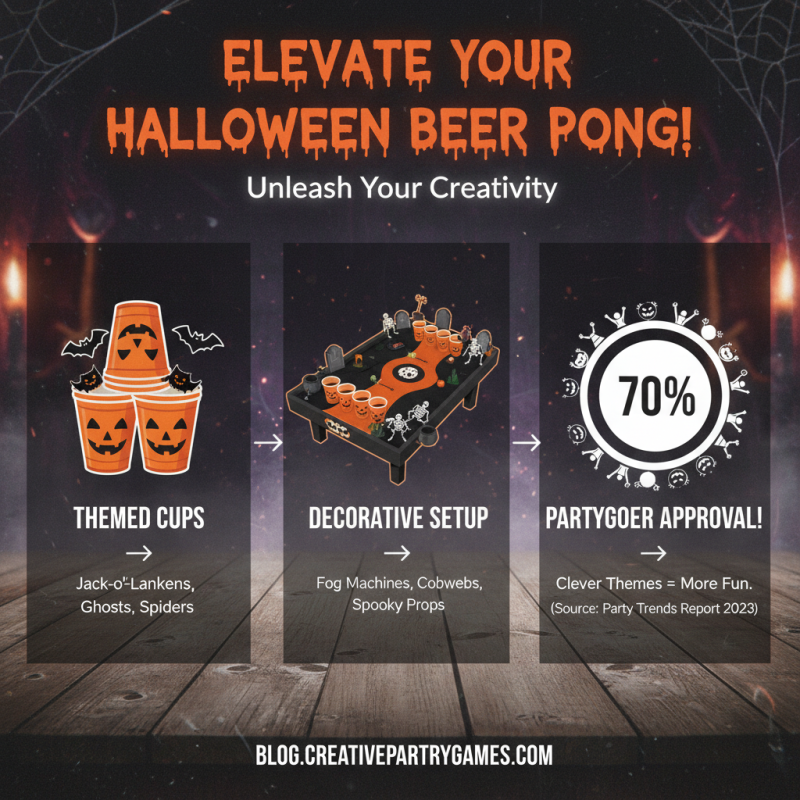 How to Play Halloween Beer Pong and Impress Your Friends?