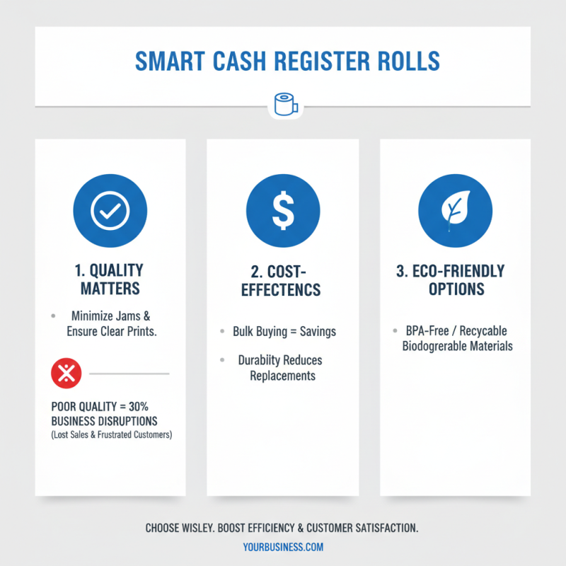 How to Choose the Best Cash Register Rolls for Your Business?